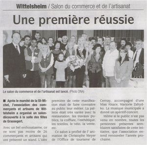 DNA 29 10 10 - Salon du commece à Wittelsheim