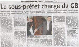 Départ d'Alain Faudon DNA du 19 janvier 2011