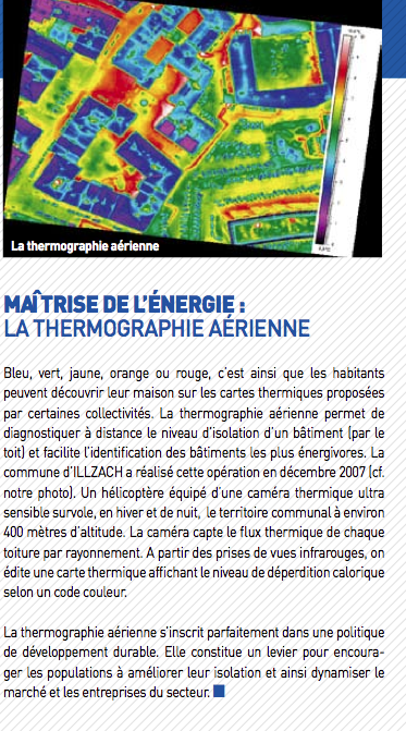 Thermographie à Illzach en 2007