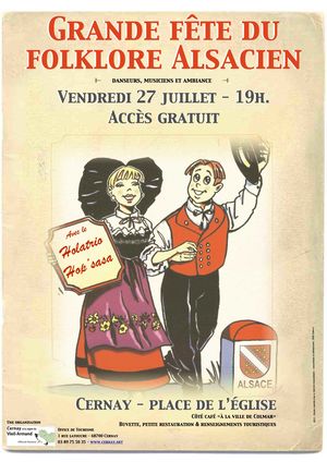 Affiche folklore 2012.