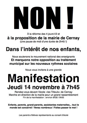 Manifestation 14 11 2013