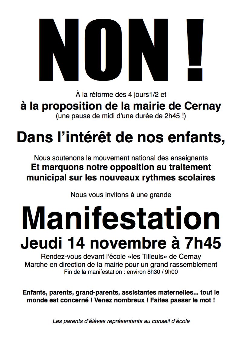 Manifestation 14 11 2013