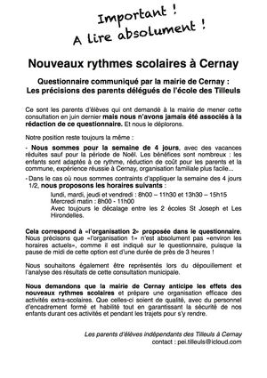 PEIT précisions questionnaire 11 2013
