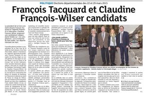 DNA Départementales 2015 annonce candidature janvier 2015