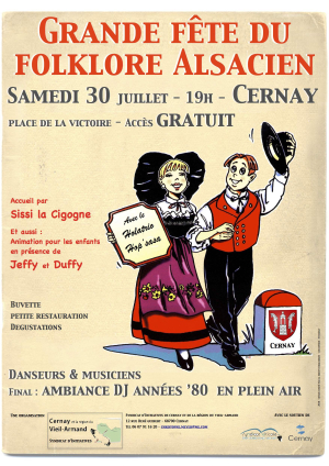 Affiche folklore juillet 2016